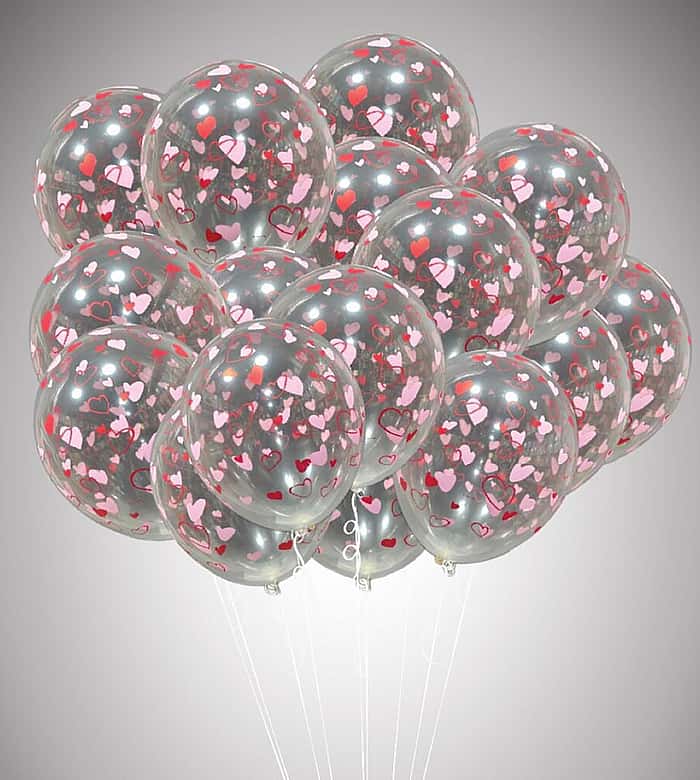 15 love design Balloons set