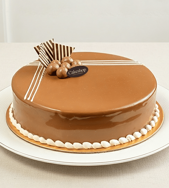 Belgian Milk Chocolate Truffle Cake (Egg-less)