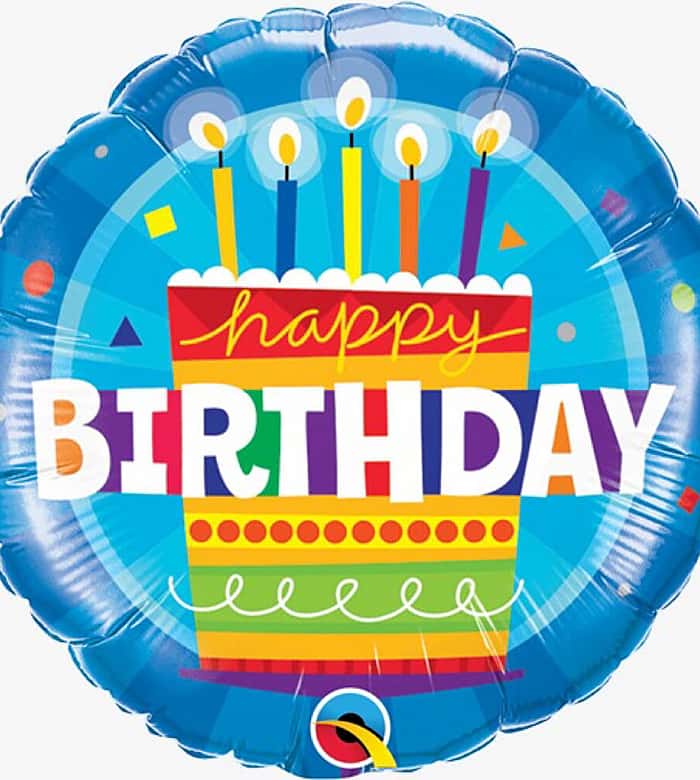 Birthday Party Foil Balloon