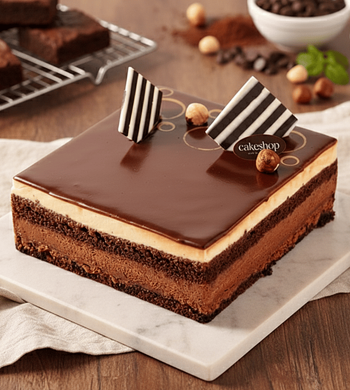 Chocolate Noisette Cake 500gm