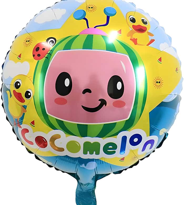 Cocomelon Happy Birthday  Foil Balloons