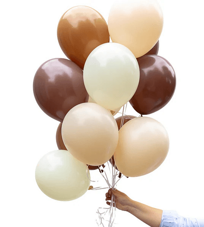 Coffee Bean Balloon Mix (11 Pieces)