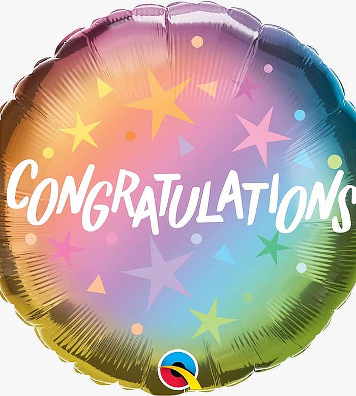 Congratulations Foil Balloon