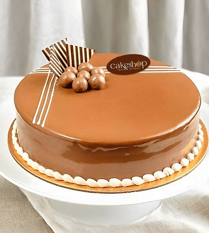 Eggless Milk Chocolate Cake
