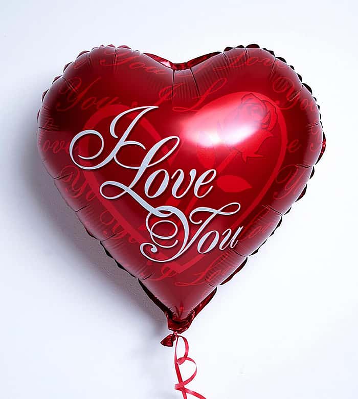 I Love You Heart Balloon