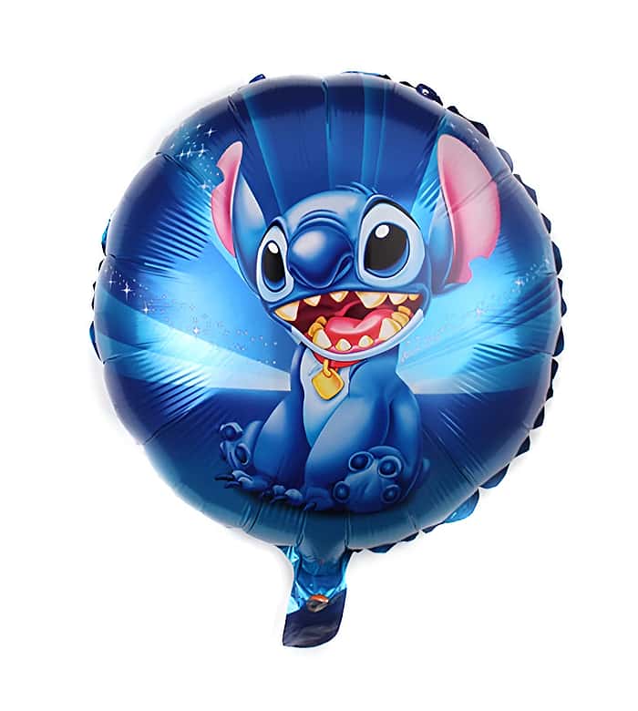 Lilo And Stitch Birthday Foil Balloons With Helium
