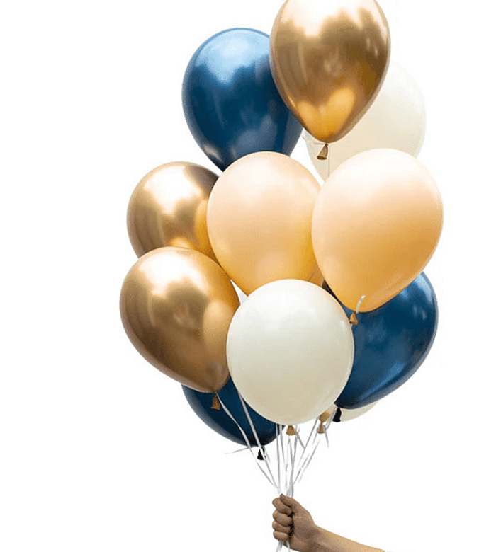Midnight Blush Balloon Mix (11 Pieces)