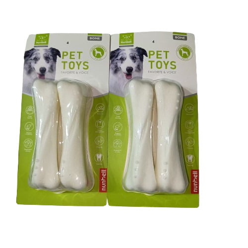 NB Rubber Bone Dog Chew Toy