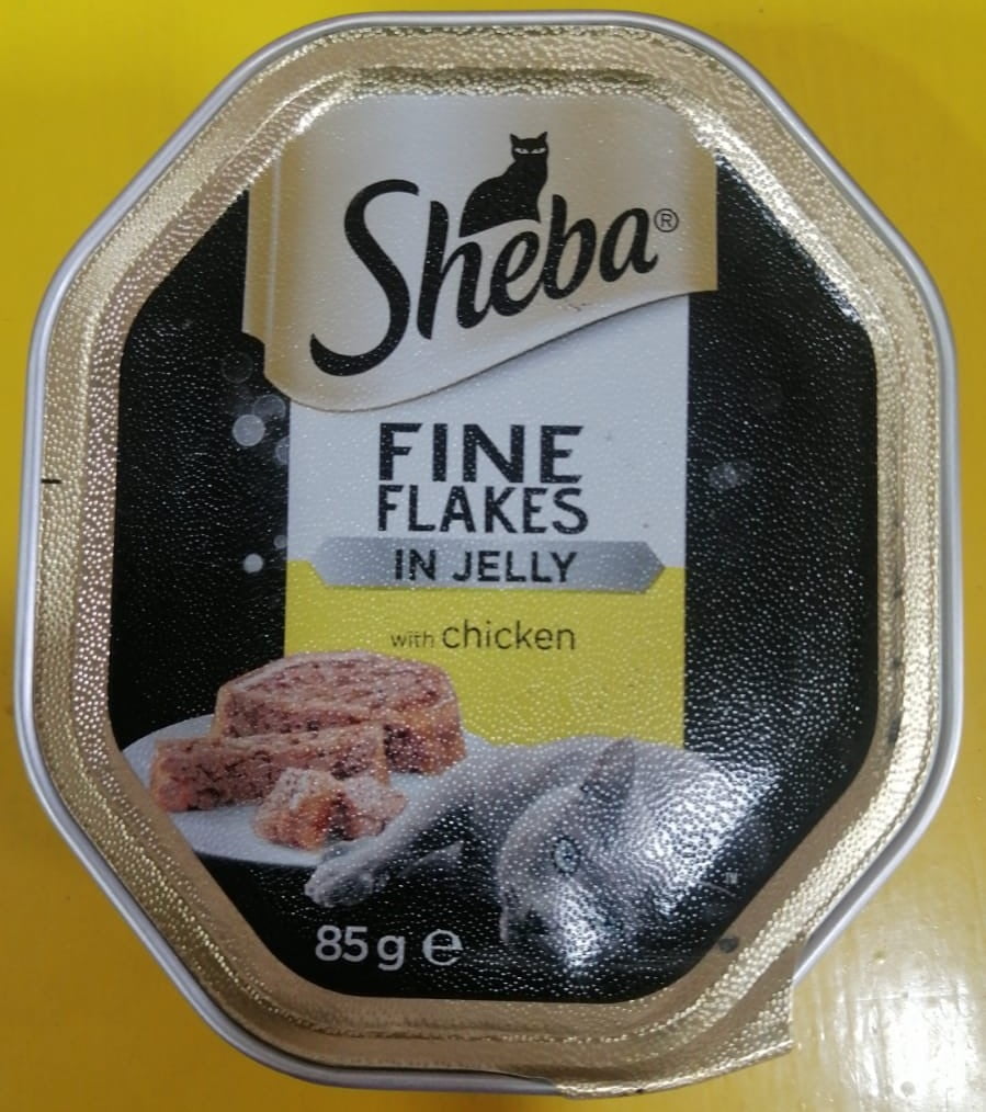 Sheba Fine Flakes Cat Jelly with Chicken