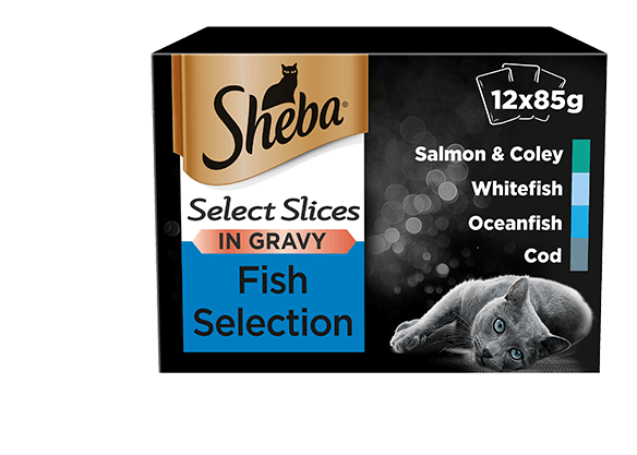 Sheba Select Slices in Gravy Fish Selection