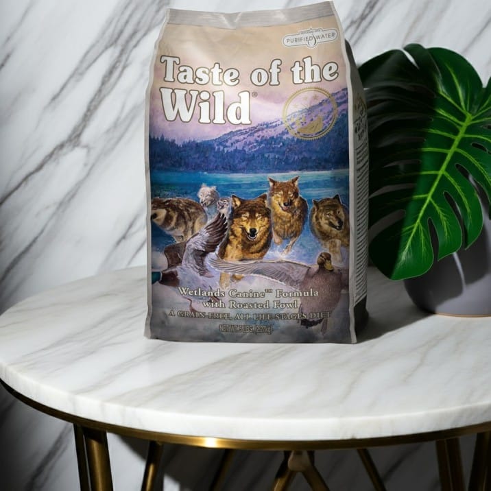 Taste of the Wild Wetlands Adult Dog Food with Wild Fowl