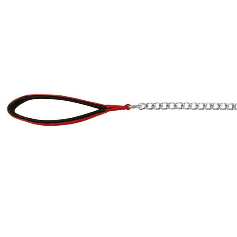 Trixie Chain Leash With Nylon Hand Loop 14013