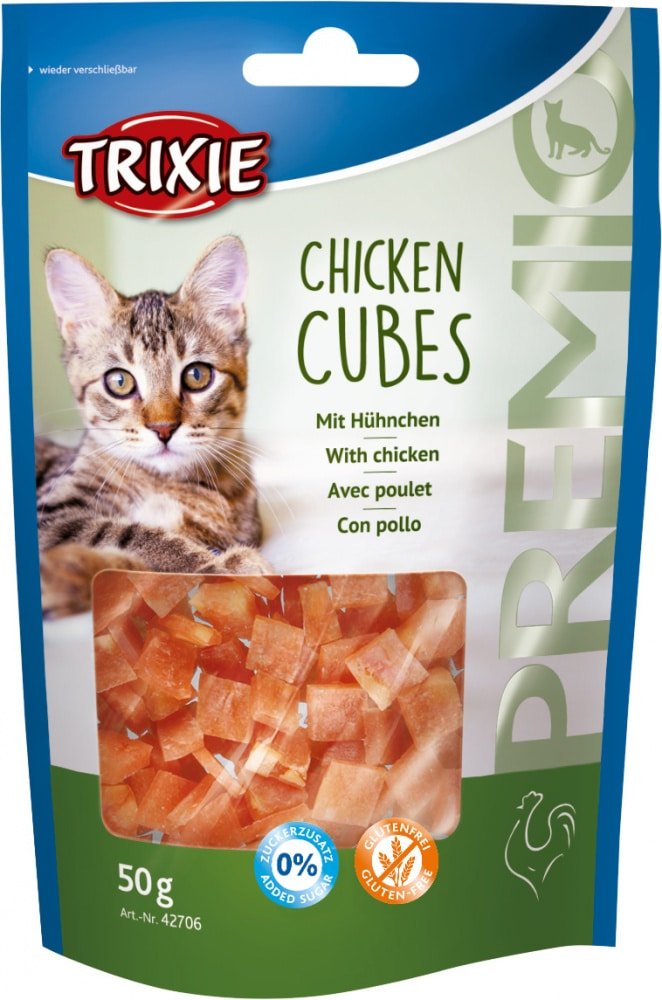 Trixie Premio Chicken Cubes Cats