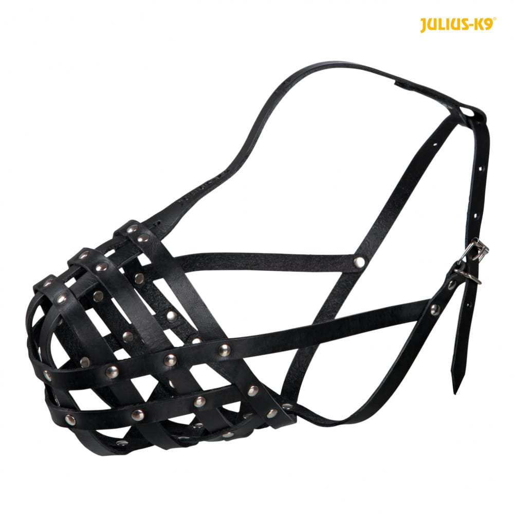 Trixie Julius - K9 Leather Dog Muzzle L-XL 19273