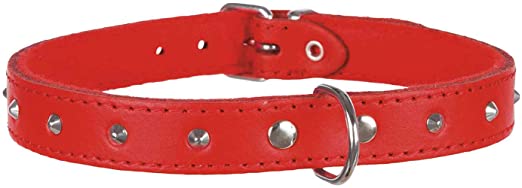Trixie Leather Stud Collar M-L 19653