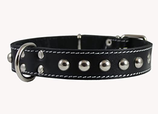 Trixie Leather Stud Collar M-L 19651