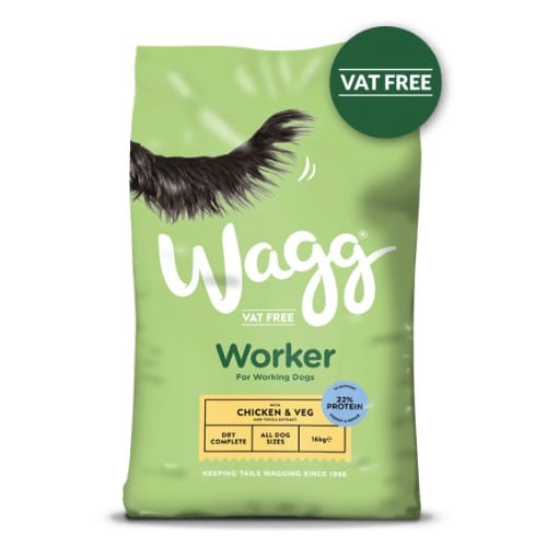 Wagg Worker Dog Food Chicken & Vegetable