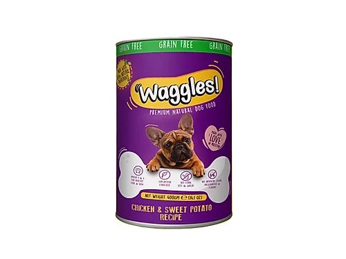 Waggles Dog Food Chicken and Sweet Potato Recipe